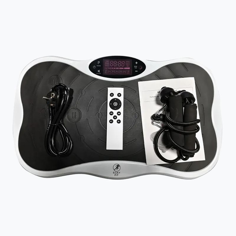 Piattaforma vibrante Extralink Moonwalk Spin Move black/white