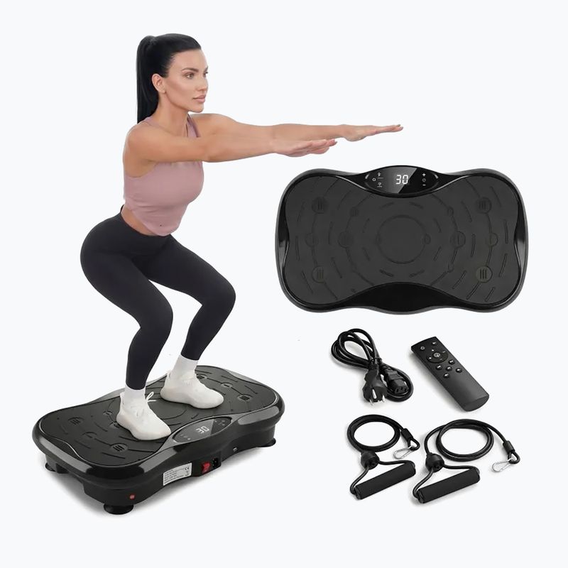 Piattaforma vibrante Extralink Moonwalk Spin Move black 4