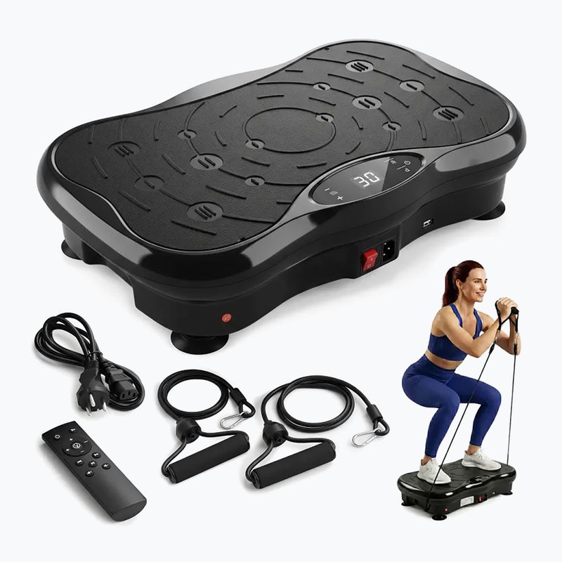 Piattaforma vibrante Extralink Moonwalk Spin Move black 5