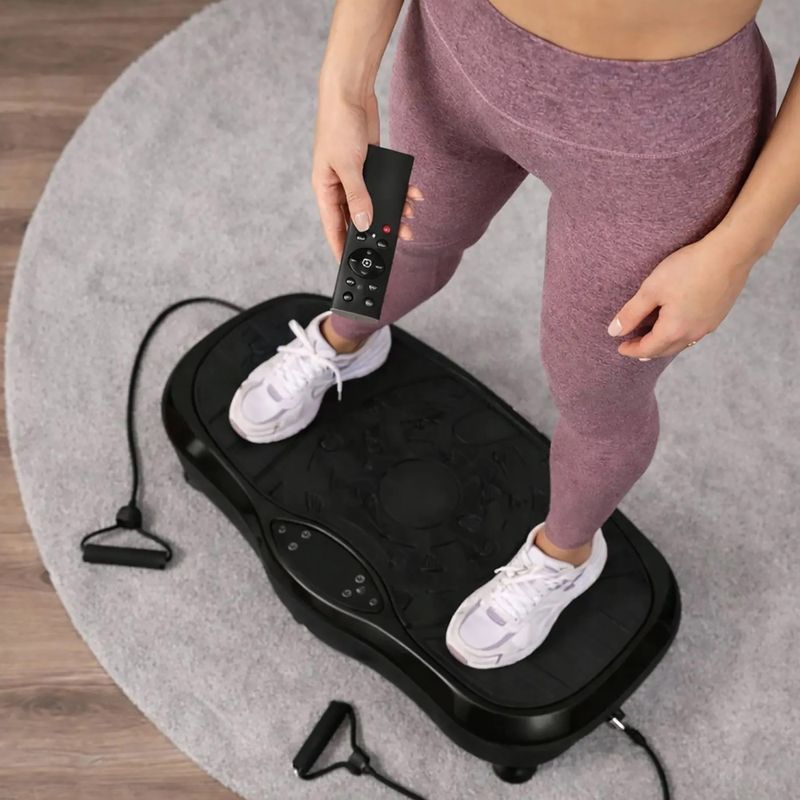 Piattaforma vibrante Extralink Moonwalk Spin Move black 8