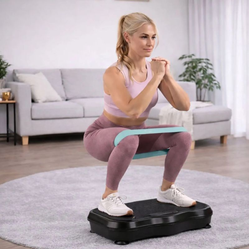 Piattaforma vibrante Extralink Moonwalk Spin Move black 9