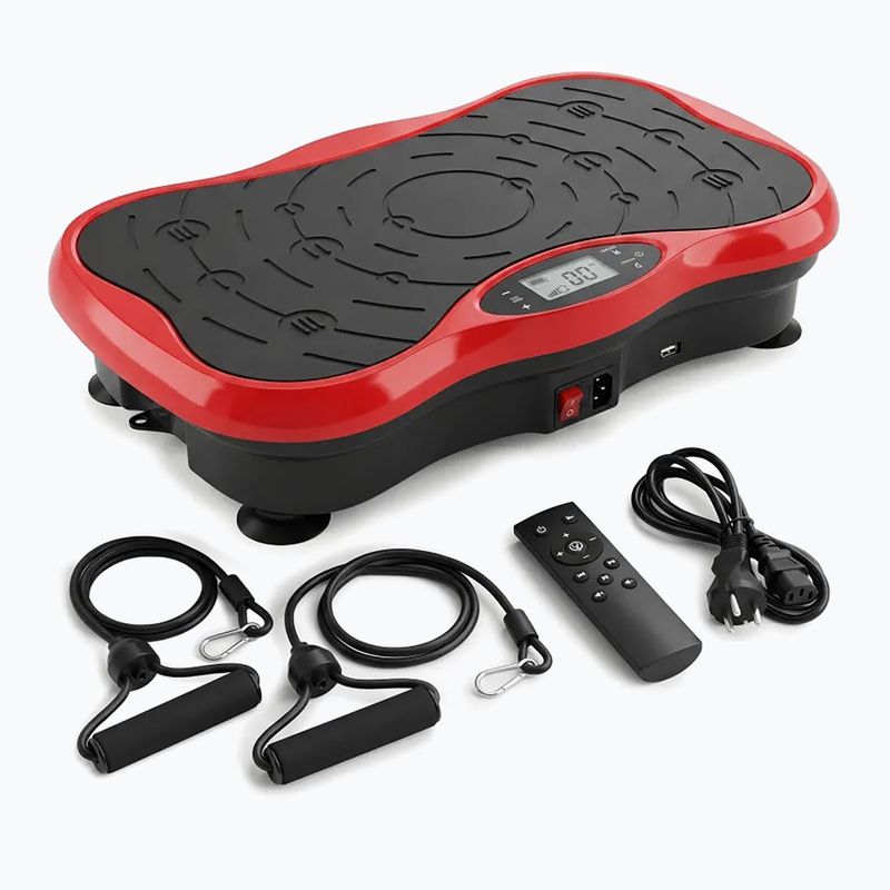 Piattaforma vibrante Extralink Moonwalk Spin Move black/red