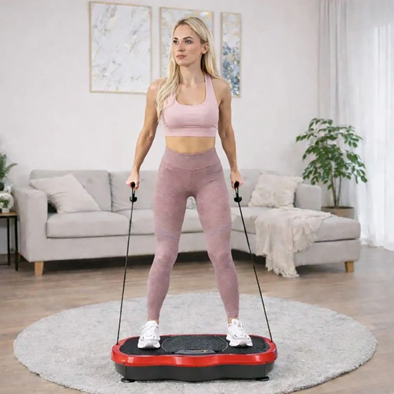 Piattaforma vibrante Extralink Moonwalk Spin Move black/red 6