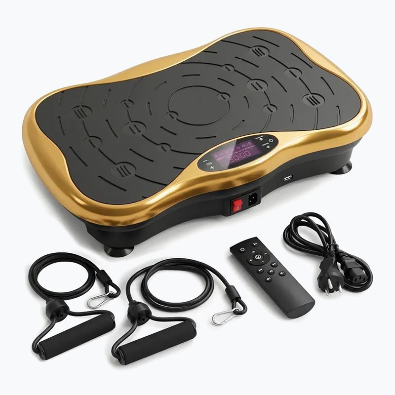Piattaforma vibrante Extralink Moonwalk Spin Move black/gold 5