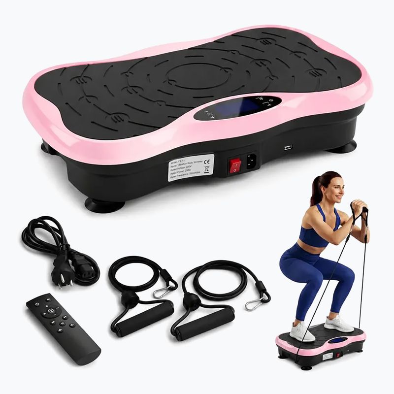 Piattaforma vibrante Extralink Moonwalk Spin Move black/pink 7