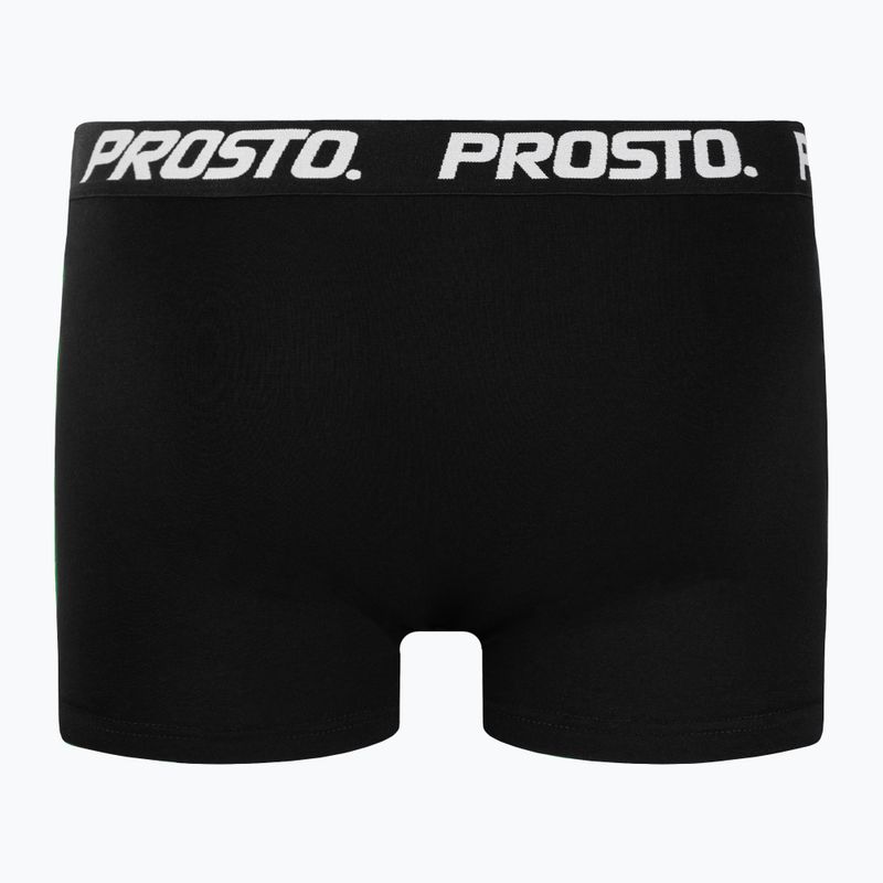 Boxer PROSTO da uomo 3 pezzi nero 2