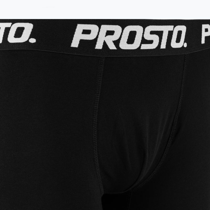 Boxer PROSTO da uomo 3 pezzi nero 3