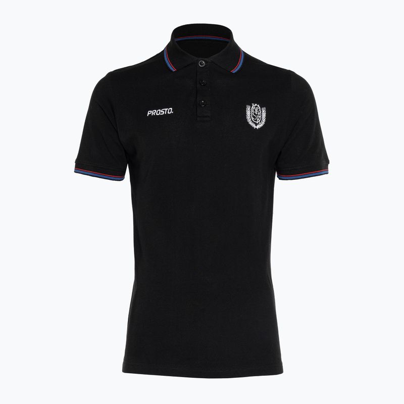 Polo PROSTO da uomo Woods nero