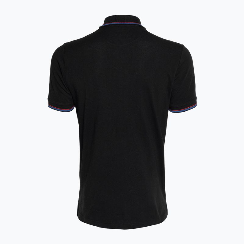 Polo PROSTO da uomo Woods nero 2