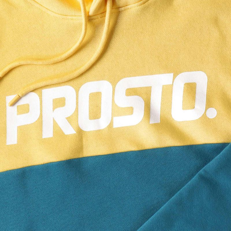 PROSTO Felpa con cappuccio da uomo Latona blu 3