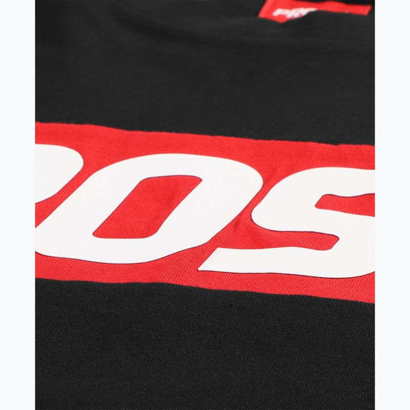 PROSTO Klassio - Maglietta da uomo nera 3