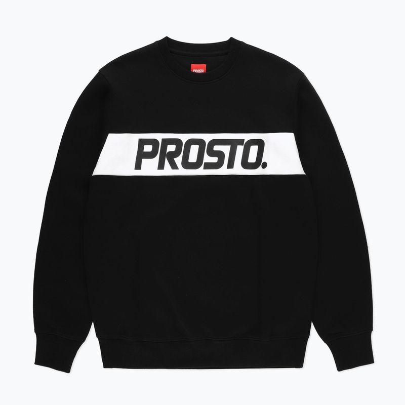 Felpa PROSTO Yezz uomo nero