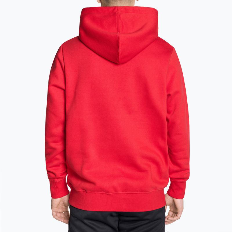 PROSTO Toogit Felpa con cappuccio da uomo rosso 2