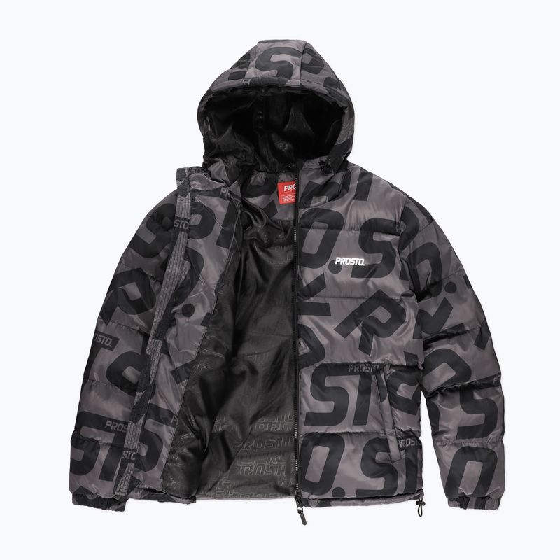 PROSTO giacca invernale da uomo Winter Adament nero 3