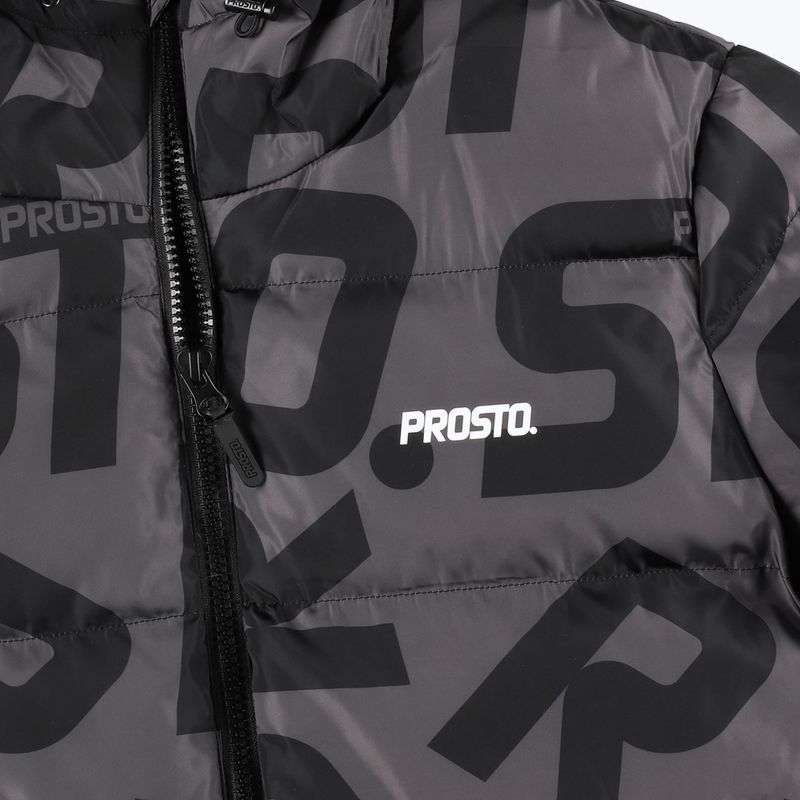 PROSTO giacca invernale da uomo Winter Adament nero 4