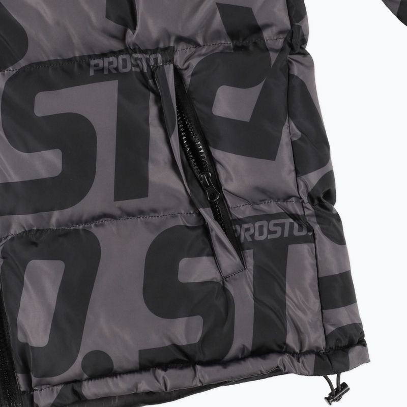PROSTO giacca invernale da uomo Winter Adament nero 5