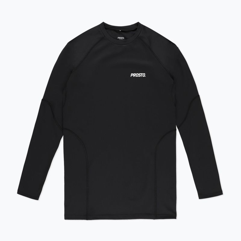 PROSTO Fight training manica lunga uomo nero 4