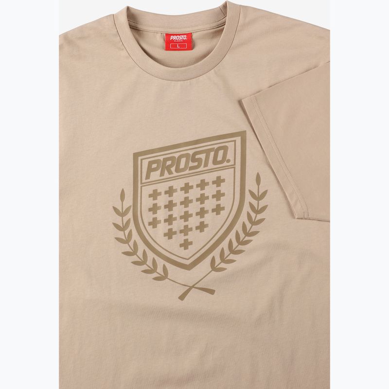 PROSTO T-shirt da uomo Tronite beige 3