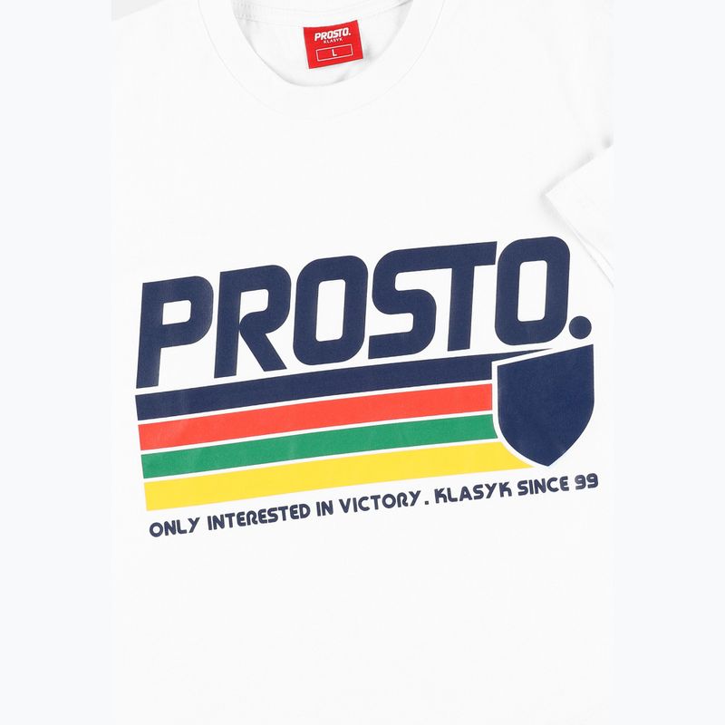 Maglietta PROSTO da uomo Fruiz bianco 3