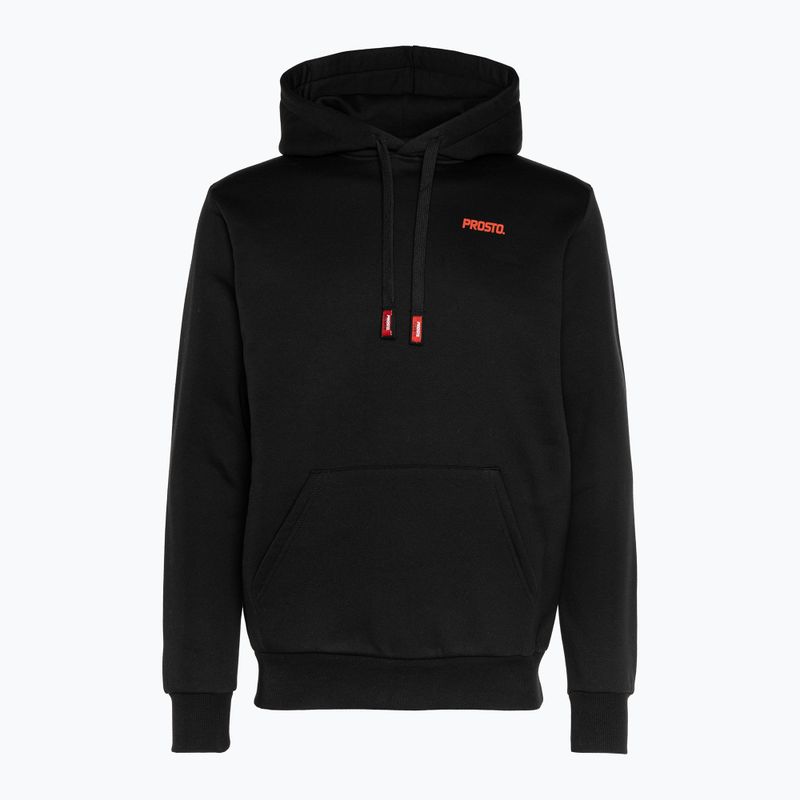 Felpa con cappuccio PROSTO da uomo Blitzy nero 5