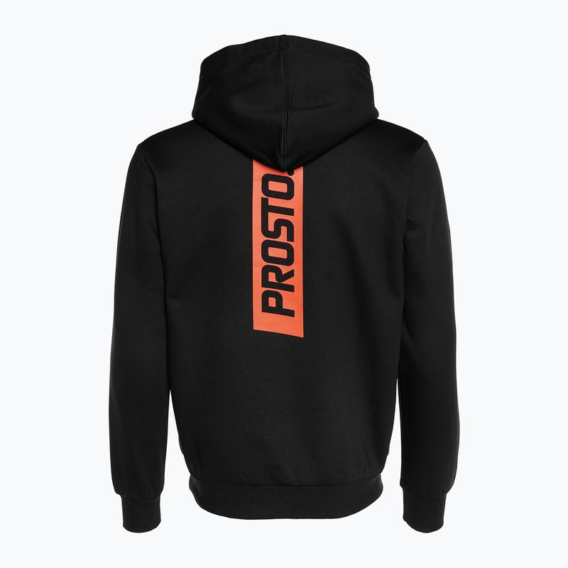 Felpa con cappuccio PROSTO da uomo Blitzy nero 6
