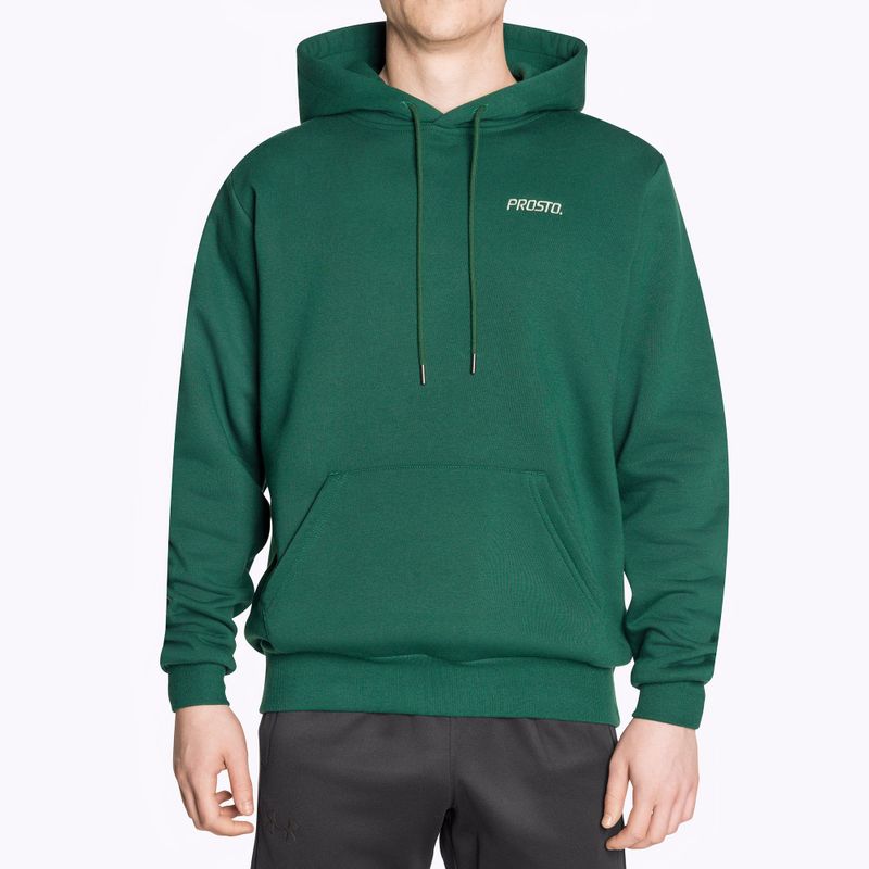 Felpa con cappuccio PROSTO Uomo Verde Pomet