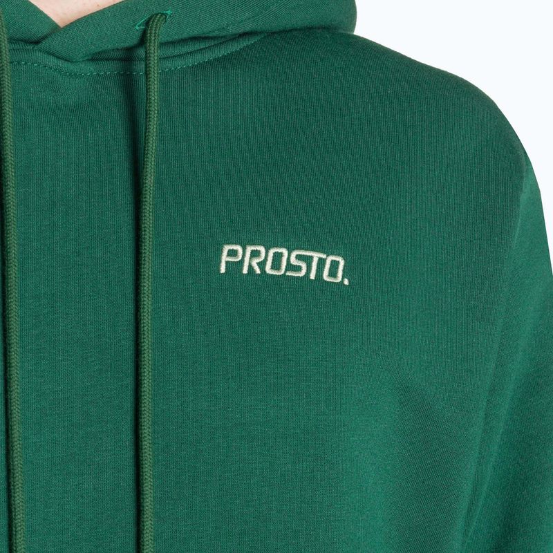Felpa con cappuccio PROSTO Uomo Verde Pomet 3