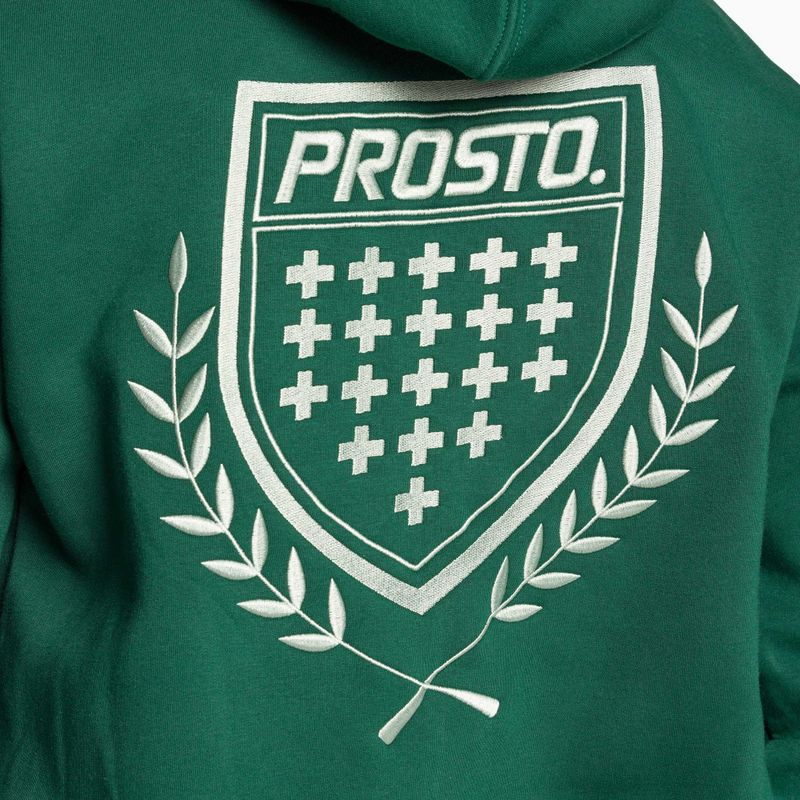 Felpa con cappuccio PROSTO Uomo Verde Pomet 4