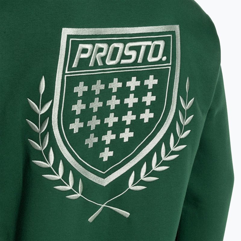 Felpa con cappuccio PROSTO Uomo Verde Pomet 8