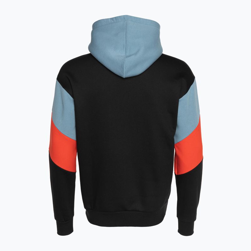PROSTO Felpa con cappuccio da uomo Haxle nero 6
