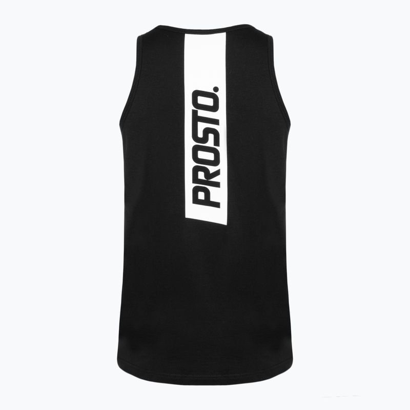 Canotta da uomo PROSTO Top Triztix nero 2