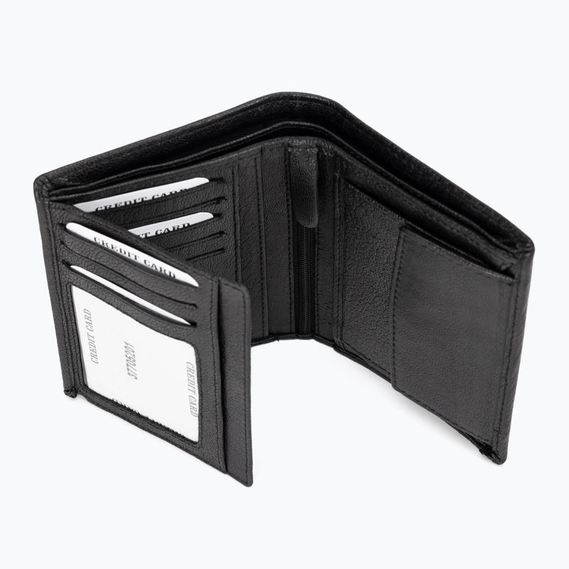 Portafoglio da uomo PROSTO Specro nero 4