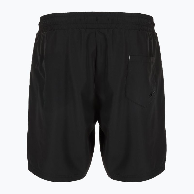 Pantaloncini da bagno da uomo PROSTO Basy nero 2