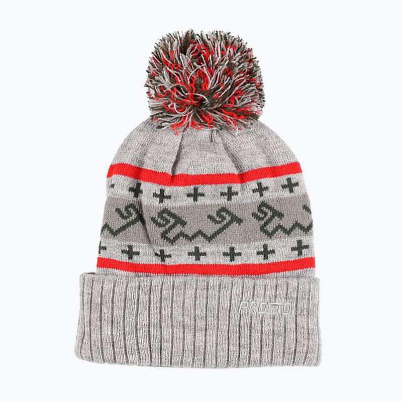 PROSTO Cappello da uomo Gilldo grigio