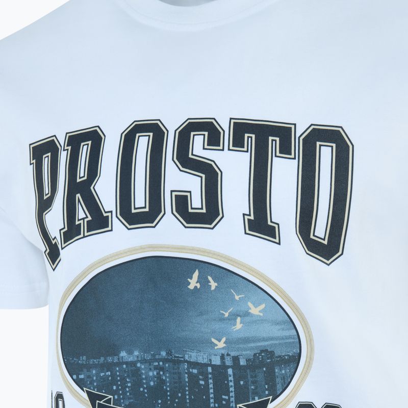 PROSTO t-shirt da uomo Twen bianco 3