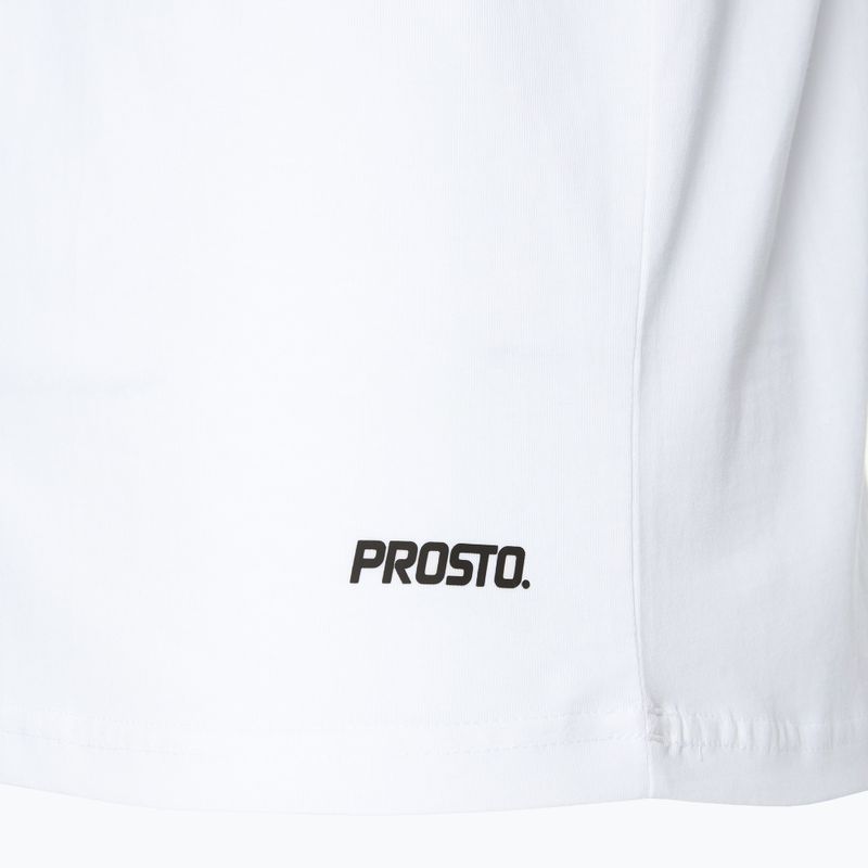 Maglietta PROSTO Basic 3Pack bianca da uomo 4