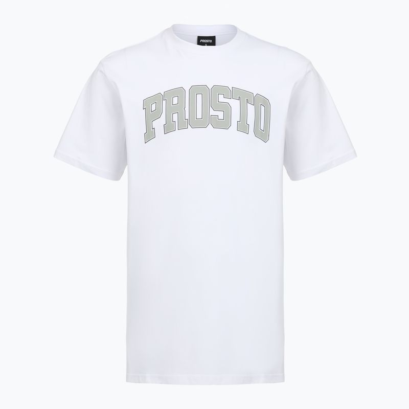 Maglietta PROSTO College uomo bianco