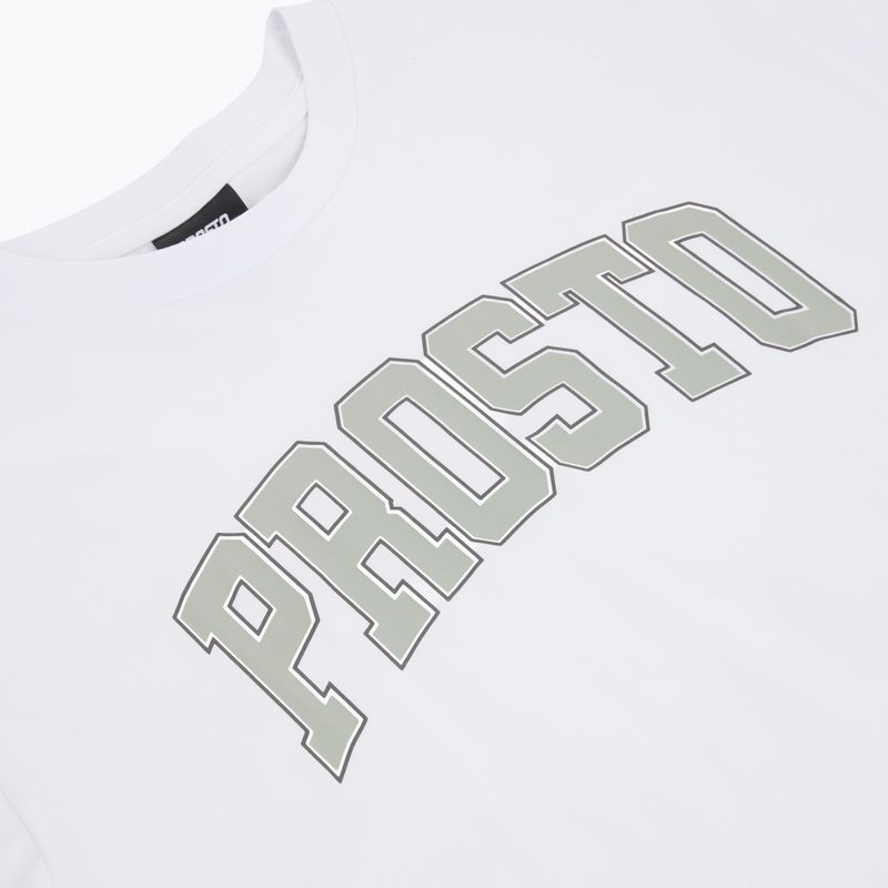 Maglietta PROSTO College uomo bianco 3