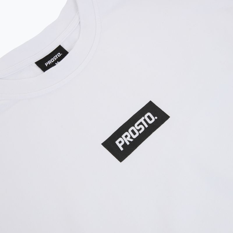 Maglietta PROSTO Box da uomo, bianco 3