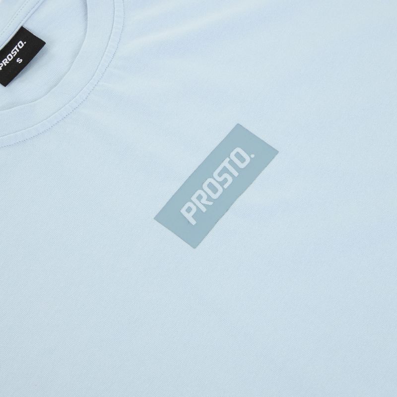 Maglietta PROSTO Box 2.0 da uomo blu chiaro 3