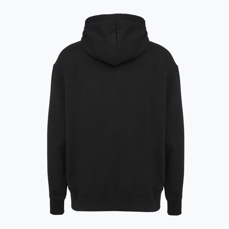 Felpa con cappuccio PROSTO Athletic99 da uomo, nero 2