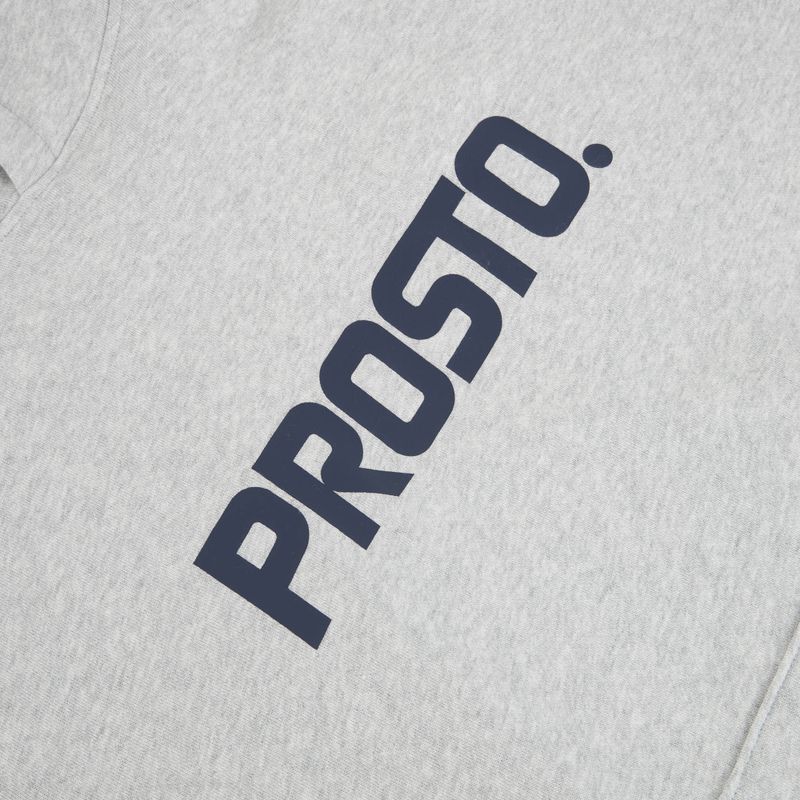 Felpa con cappuccio PROSTO Fuss da uomo, grigio 3