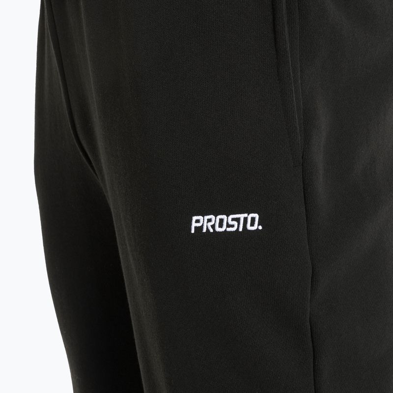 Pantaloni da uomo PROSTO Basic nero 3