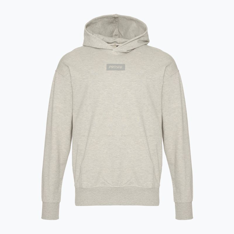 Felpa con cappuccio PROSTO Box da uomo, grigio