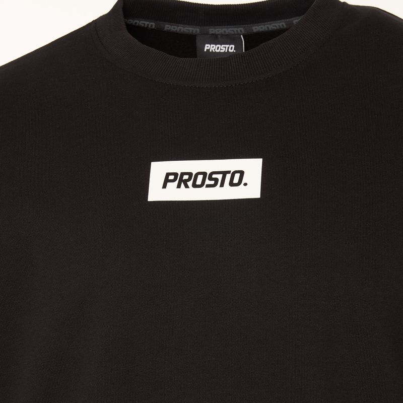 Felpa PROSTO a girocollo da uomo Box nero 3