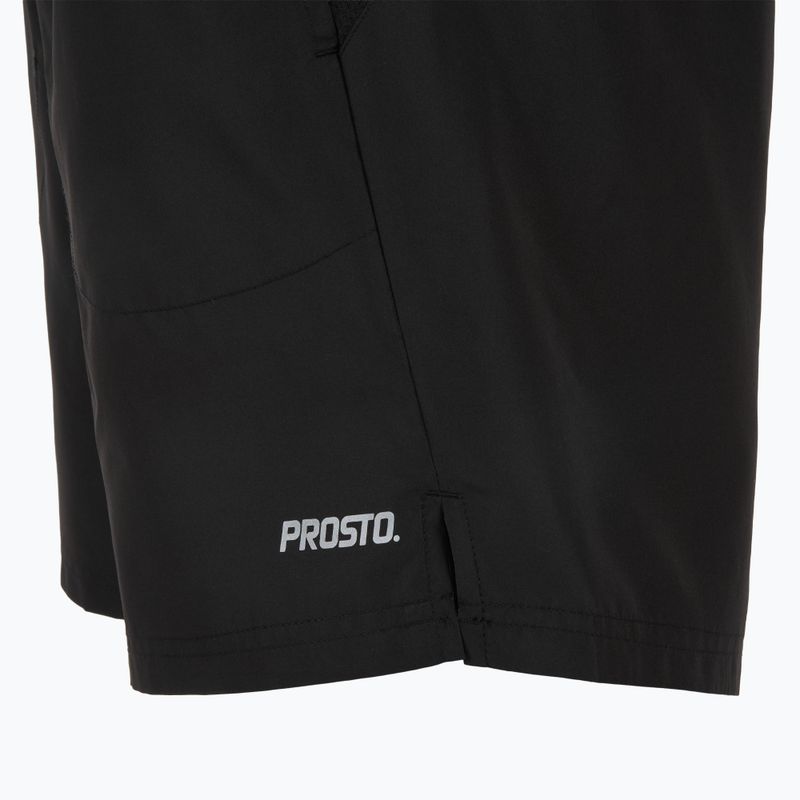 Pantaloncini PROSTO Tec da uomo, nero 3