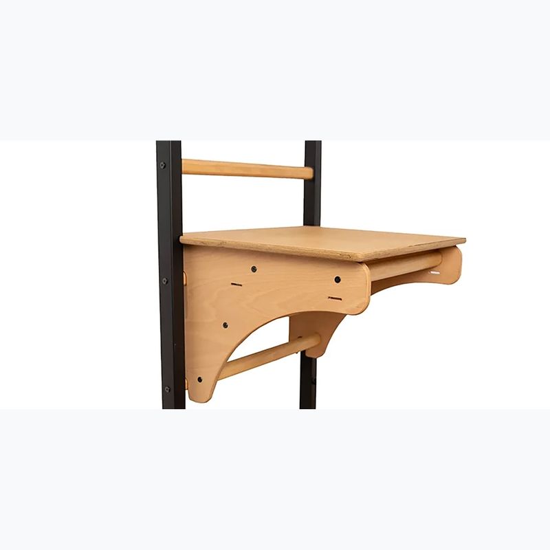 Scala da ginnastica BenchK 212B nero opaco/rovere 3