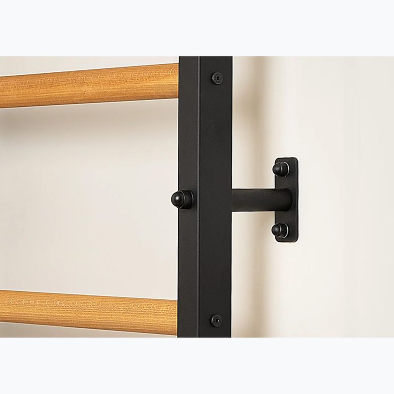 Scala da ginnastica BenchK 212B nero opaco/rovere 6