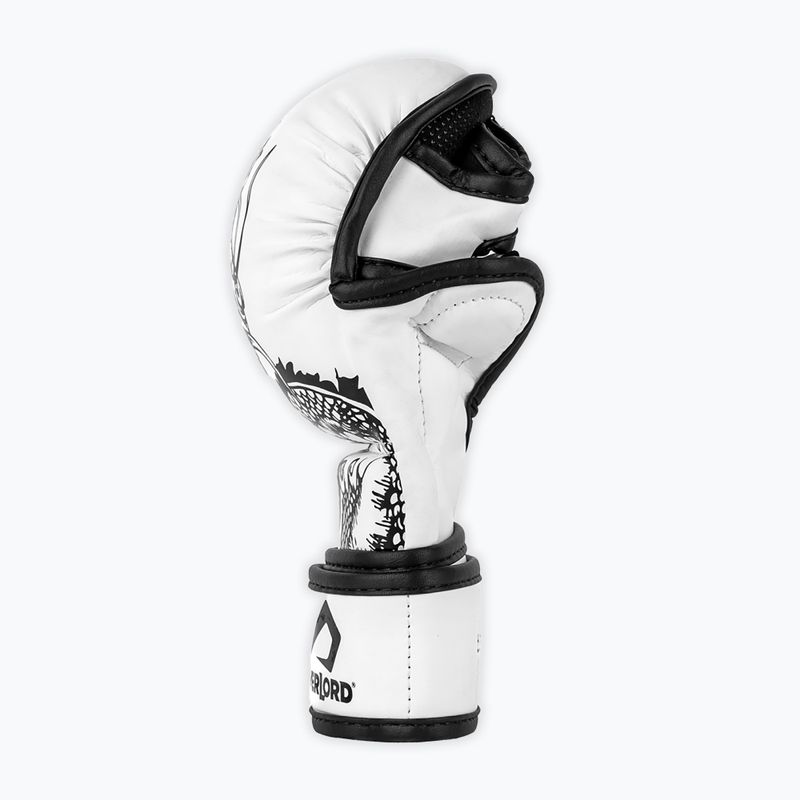 Overlord MMA Legend guanti da presa bianchi 2