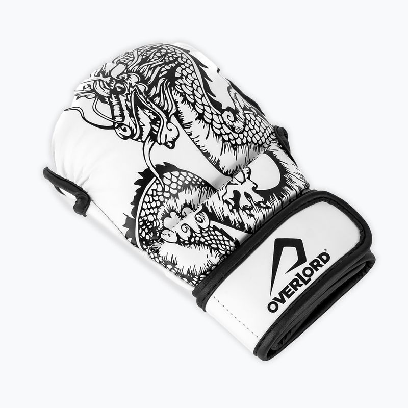 Overlord MMA Legend guanti da presa bianchi 3